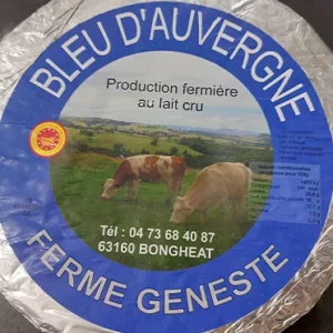 Bleu d'Auvergne - Fromage au lait cru de vache