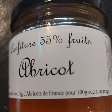 Confiture d'abricot