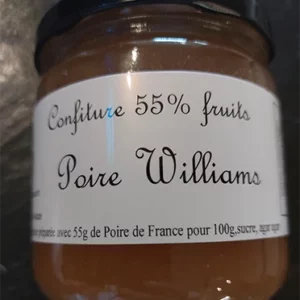 Confiture de poire Williams