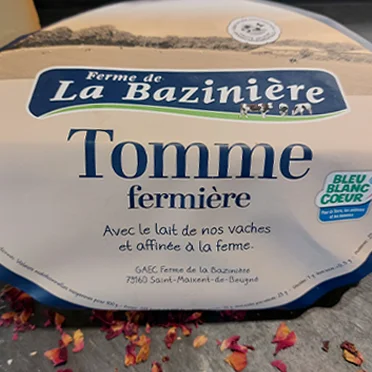 Tomme fermière de la Bazinière